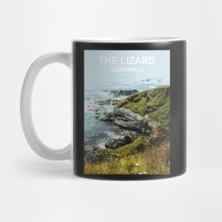 The Lizard Cornwall. Cornish gift. Travel poster. Mug